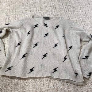 Lightning bolt sweater